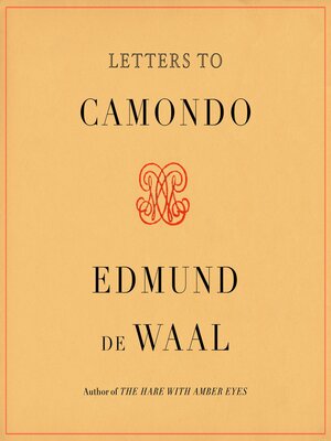 cover image of Letters to Camondo